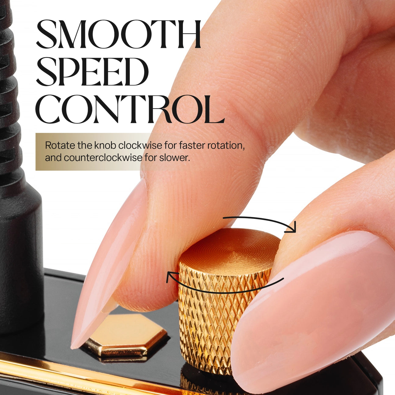 Aprés Nail E-File - Black