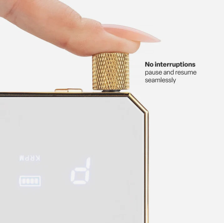 Aprés Nail E-File - White