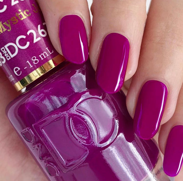 purple dalmatian 'Gibeon'＆miracle salt＆… Queen of Grapes #479 - DND Gel Duo