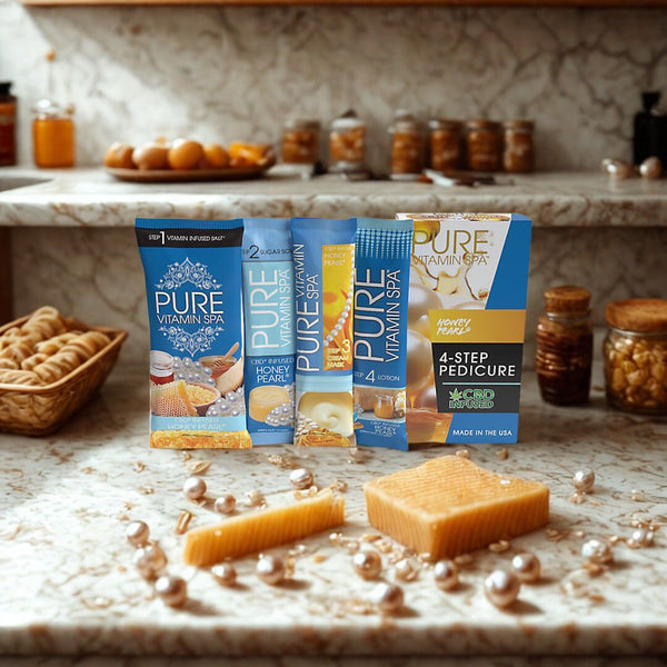 Pure Vitamin Spa 4 Step Pedicure Honey Pearl – Karlash