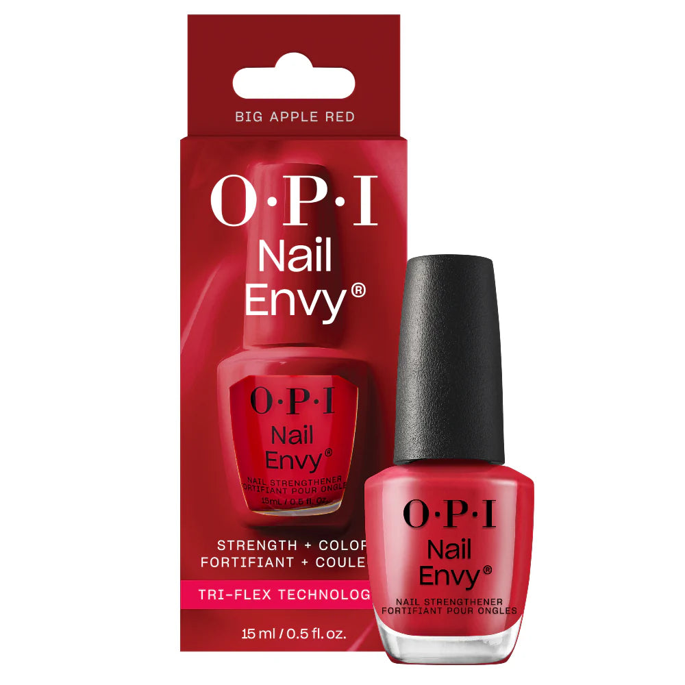 OPI Nail Envy Nail Strengthener Strength 0.5 oz - Big Apple Red