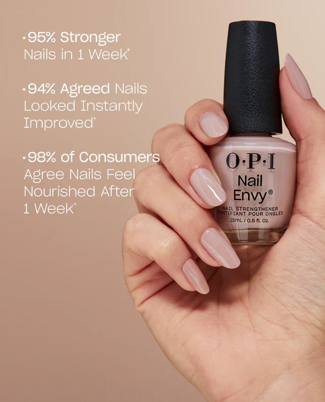 OPI Nail Envy Nail Strengthener Strength 0.5 oz - Double Nude-Y
