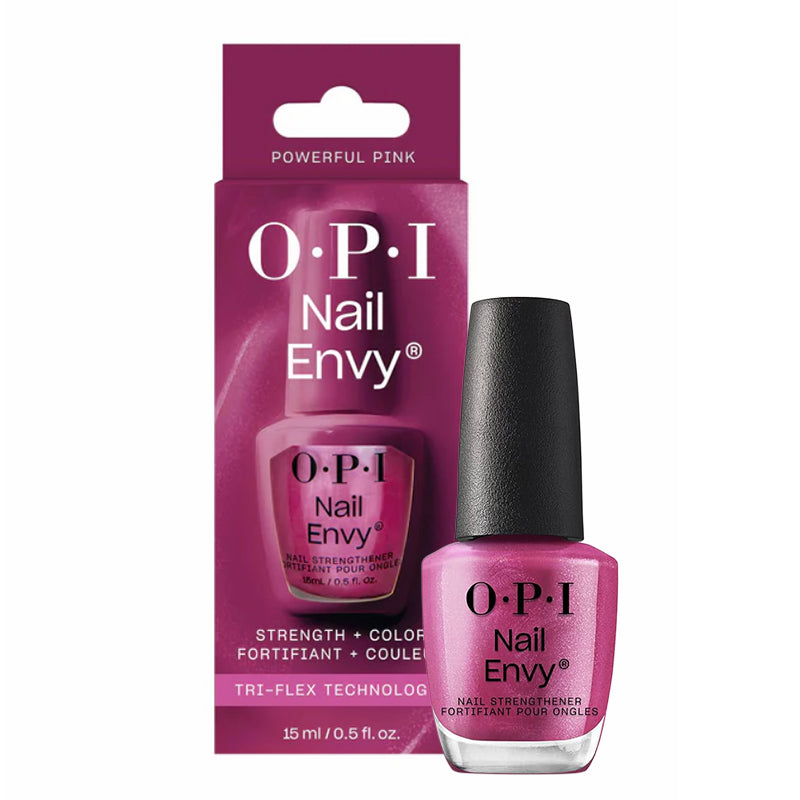 OPI Nail Envy Nail Strengthener Strength 0.5 oz - Powerful Pink
