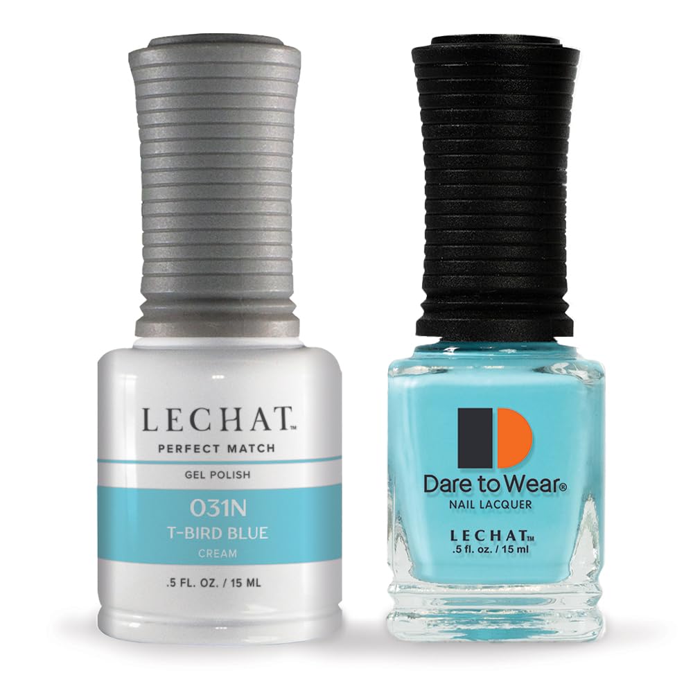 LeChat Perfect Match Soak Off Gel Polish PMS031N T-Bird Blue