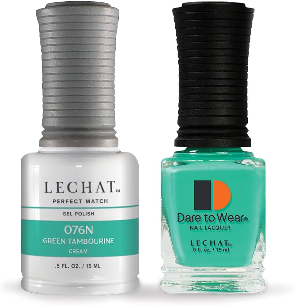 LeChat Perfect Match Soak Off Gel Polish PMS076N Green Tambourine