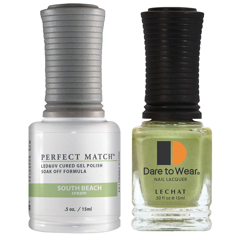LeChat Perfect Match Soak Off Gel Polish PMS144 South Beach