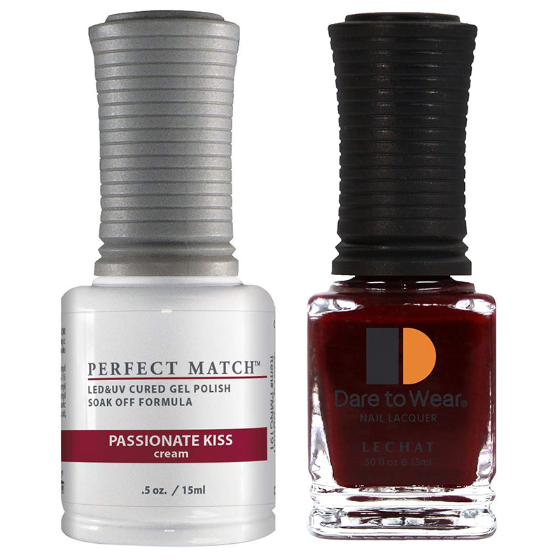 LeChat Perfect Match Soak Off Gel Polish PMS191 Passionate Kiss