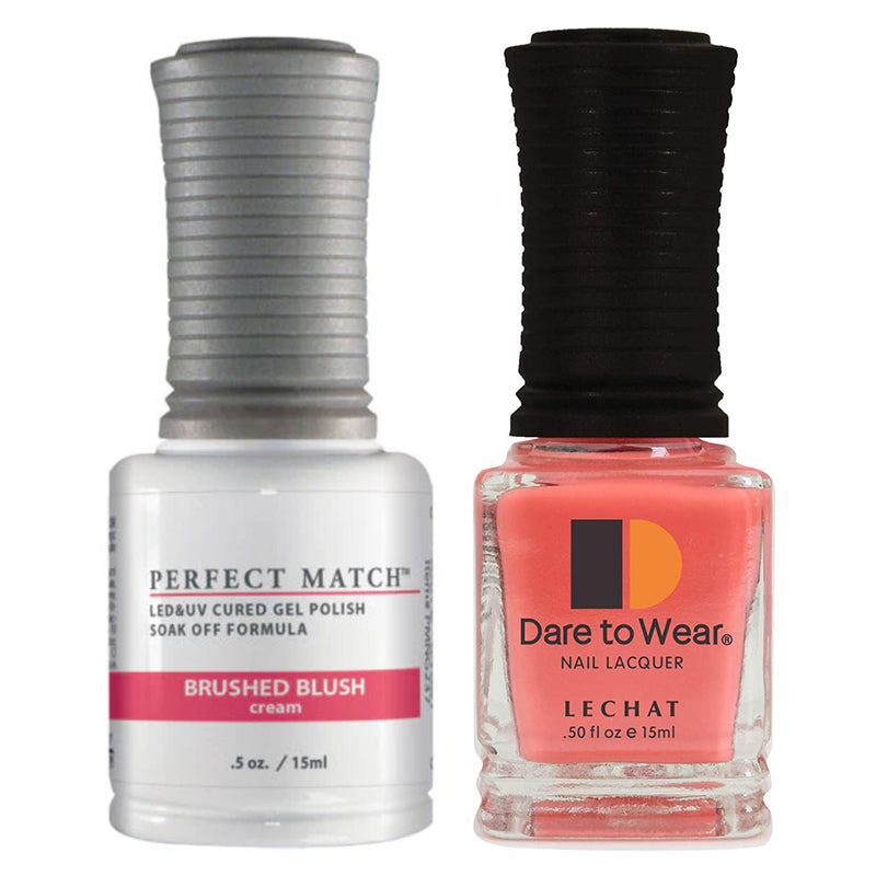 LeChat Perfect Match Soak Off Gel Polish PMS237 Brushed Blush