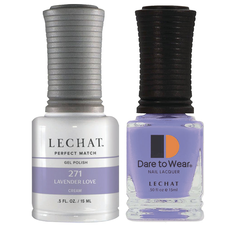 LeChat Perfect Match Soak Off Gel Polish PMS271 Lavender Love