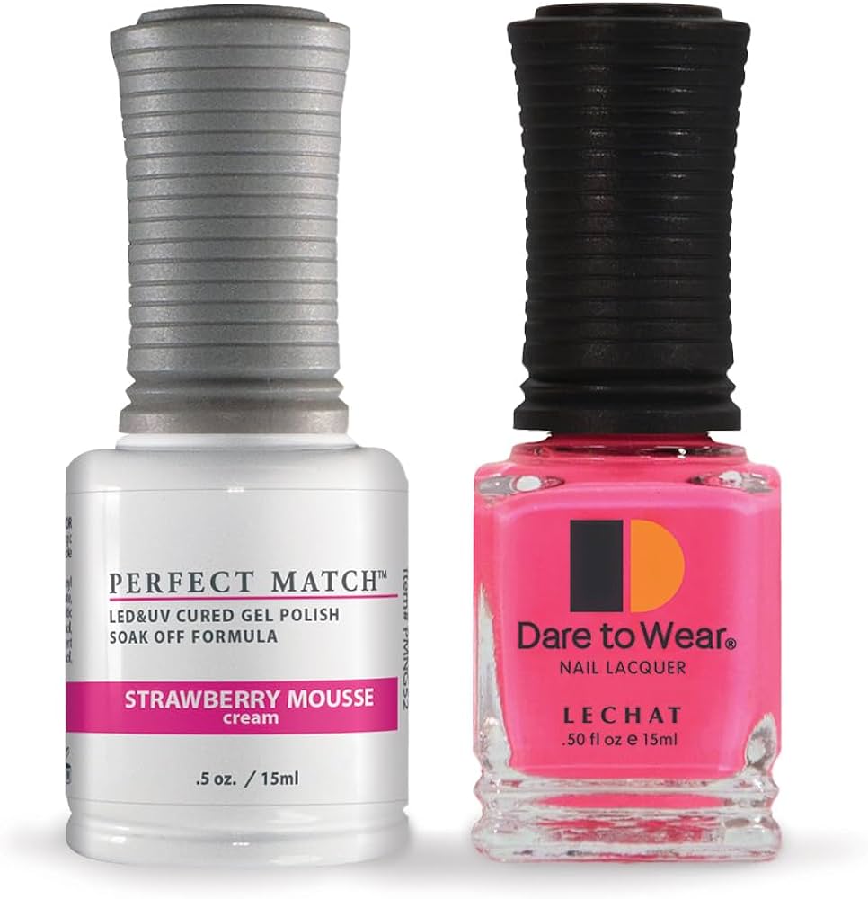 LeChat Perfect Match Soak Off Gel Polish PMS52 Strawberry Mousse