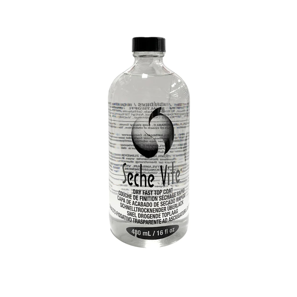 Seche Vite Dry Fast Top Coat 16 oz REFILL