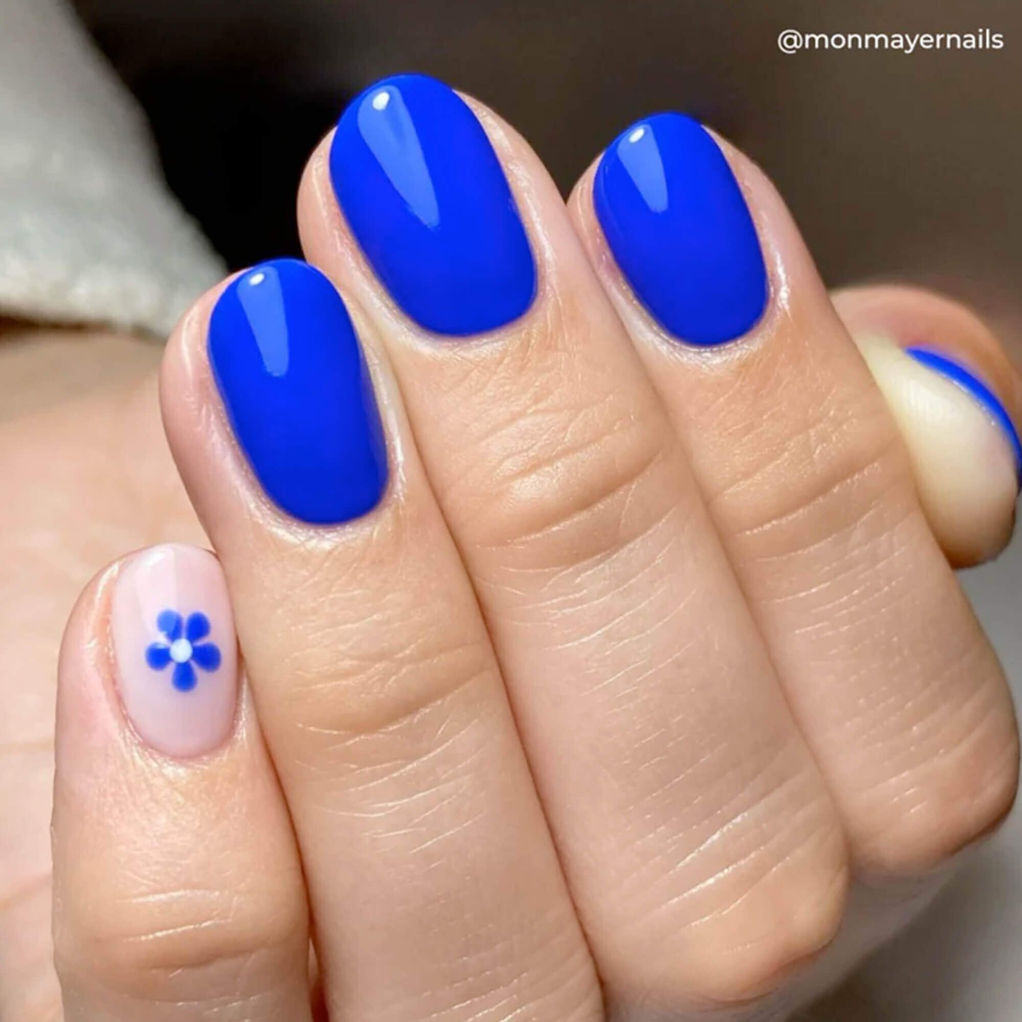 CND Shellac Gel Polish Blue Eyeshadow 0.25 oz