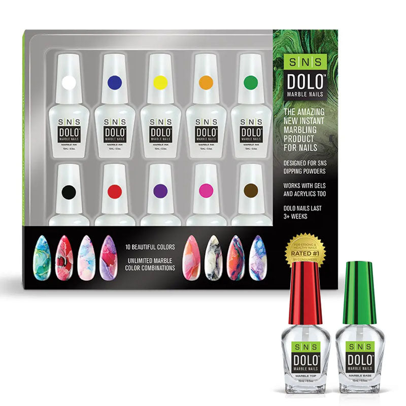SNS Dolo Instant Marble Nails Kit