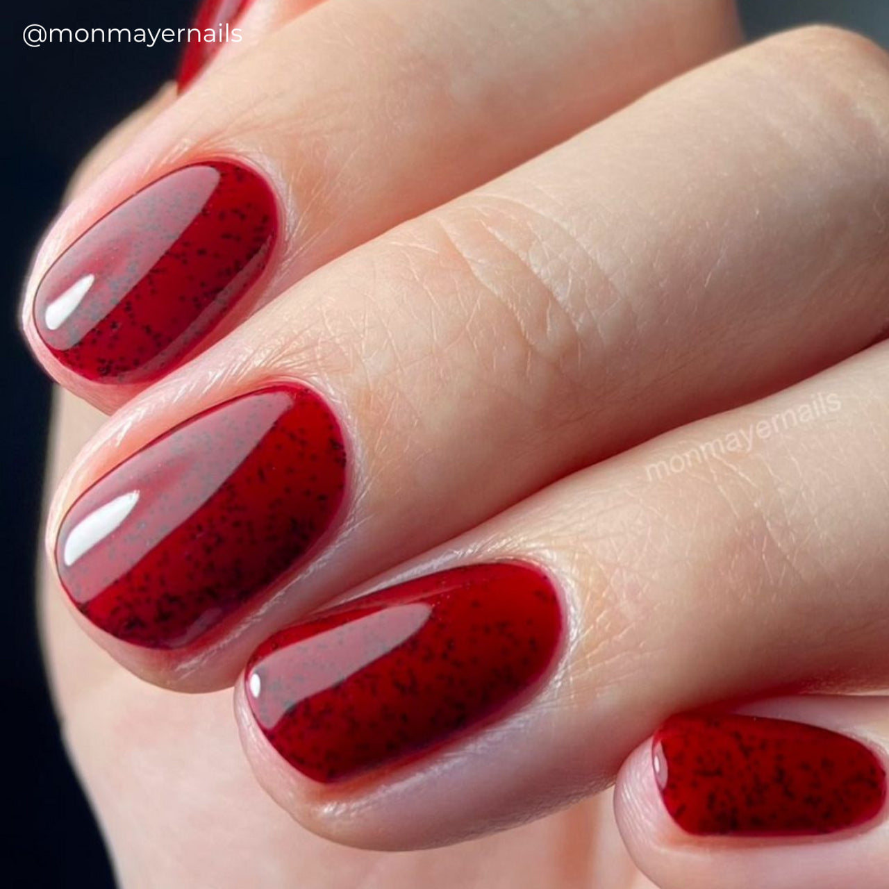 CND Shellac Gel Polish Needles & Red 0.25 oz