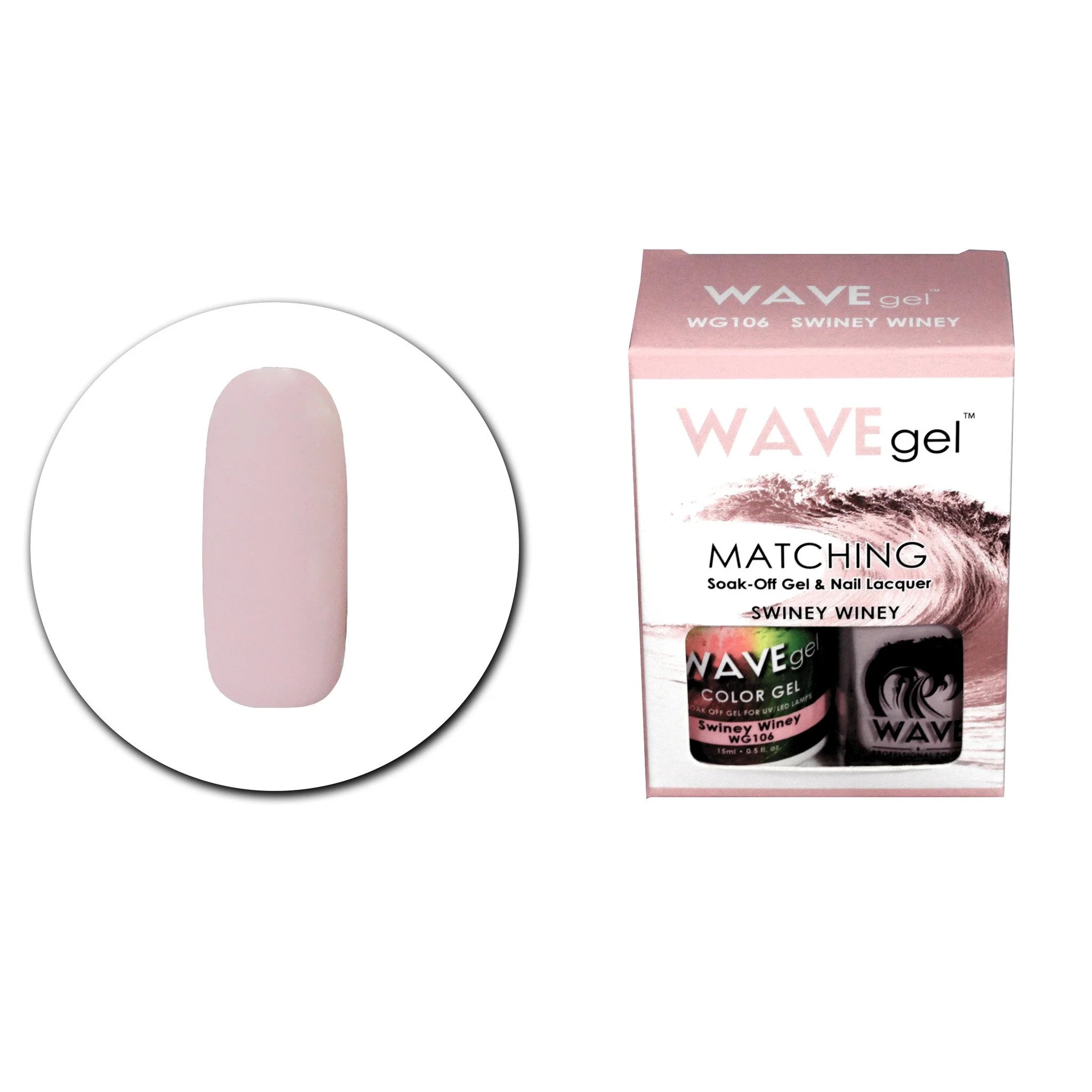Wave Matching Duo Gel Soak Off Swiney Winey #106
