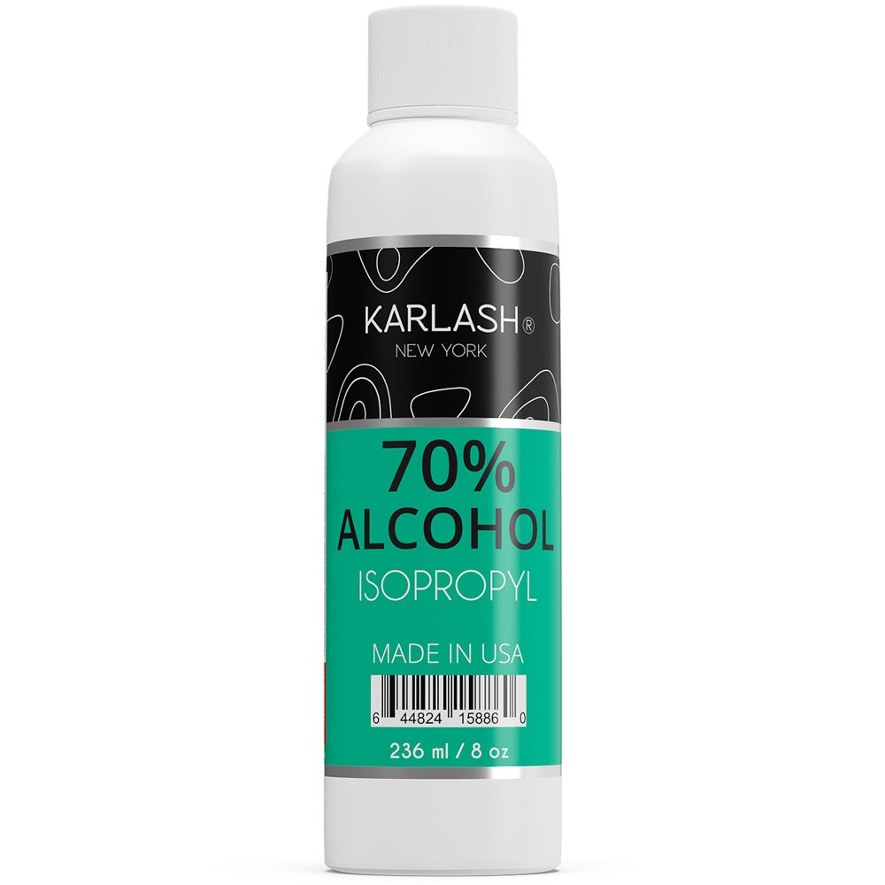 Karlash Alcohol Isopropyl 70% Alcohol for Everyday Made in USA 8 oz