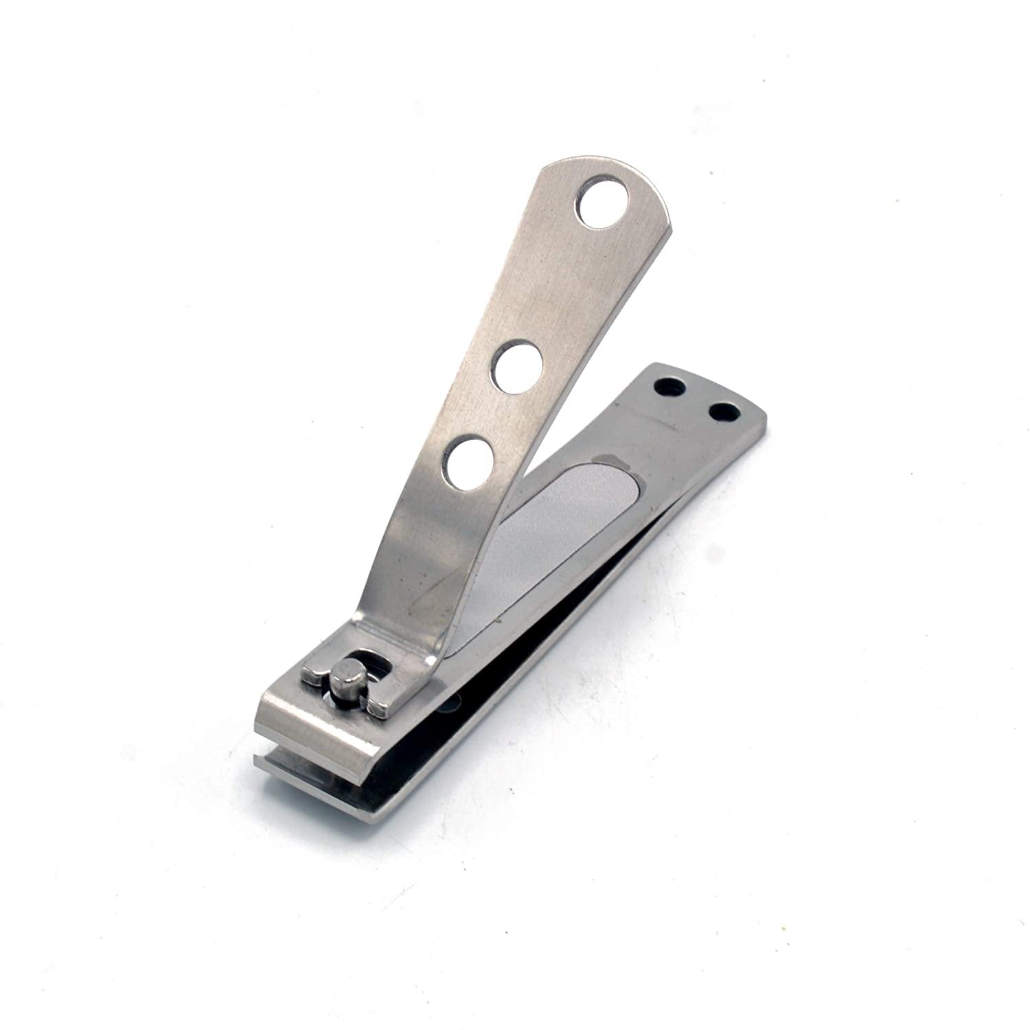 Karlash Stainless Steel Toenail Clipper for Thick Nails Extra Wide Jaw with Nail File