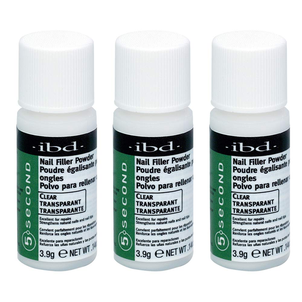ibd 5 Second Nail Filler Powder For Cracked, Split, Damaged Nails 4 g