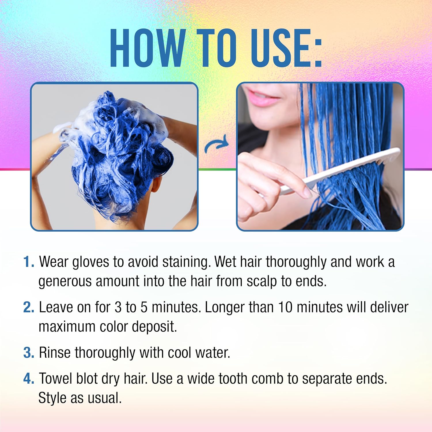 Punky Bluemania 3-in-1 Color Depositing Shampoo & Conditioner 8.5 oz