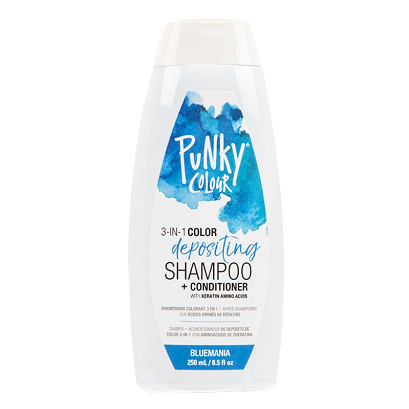 Punky Bluemania 3-in-1 Color Depositing Shampoo & Conditioner 8.5 oz
