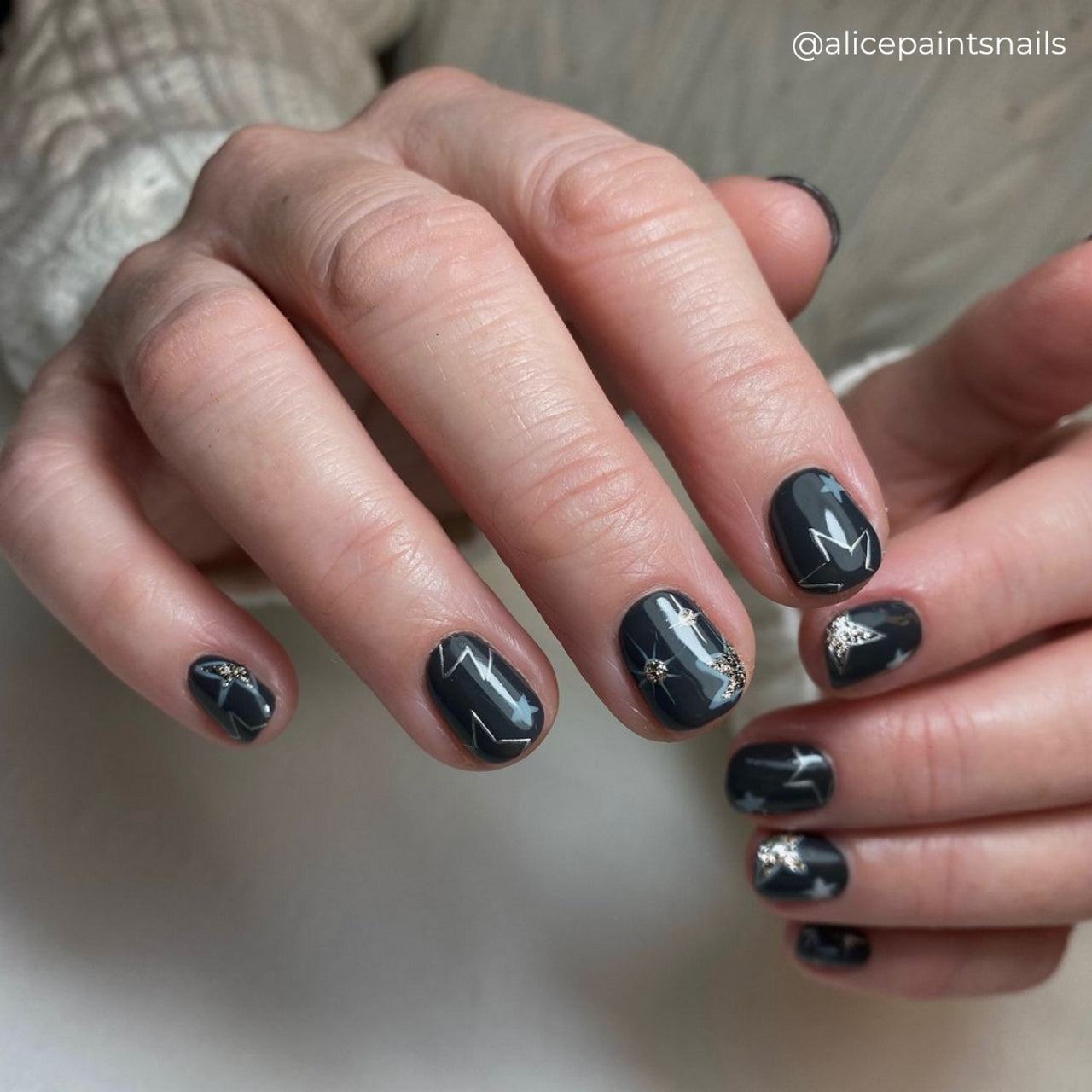 CND Shellac Gel Polish Asphalt 0.25 oz
