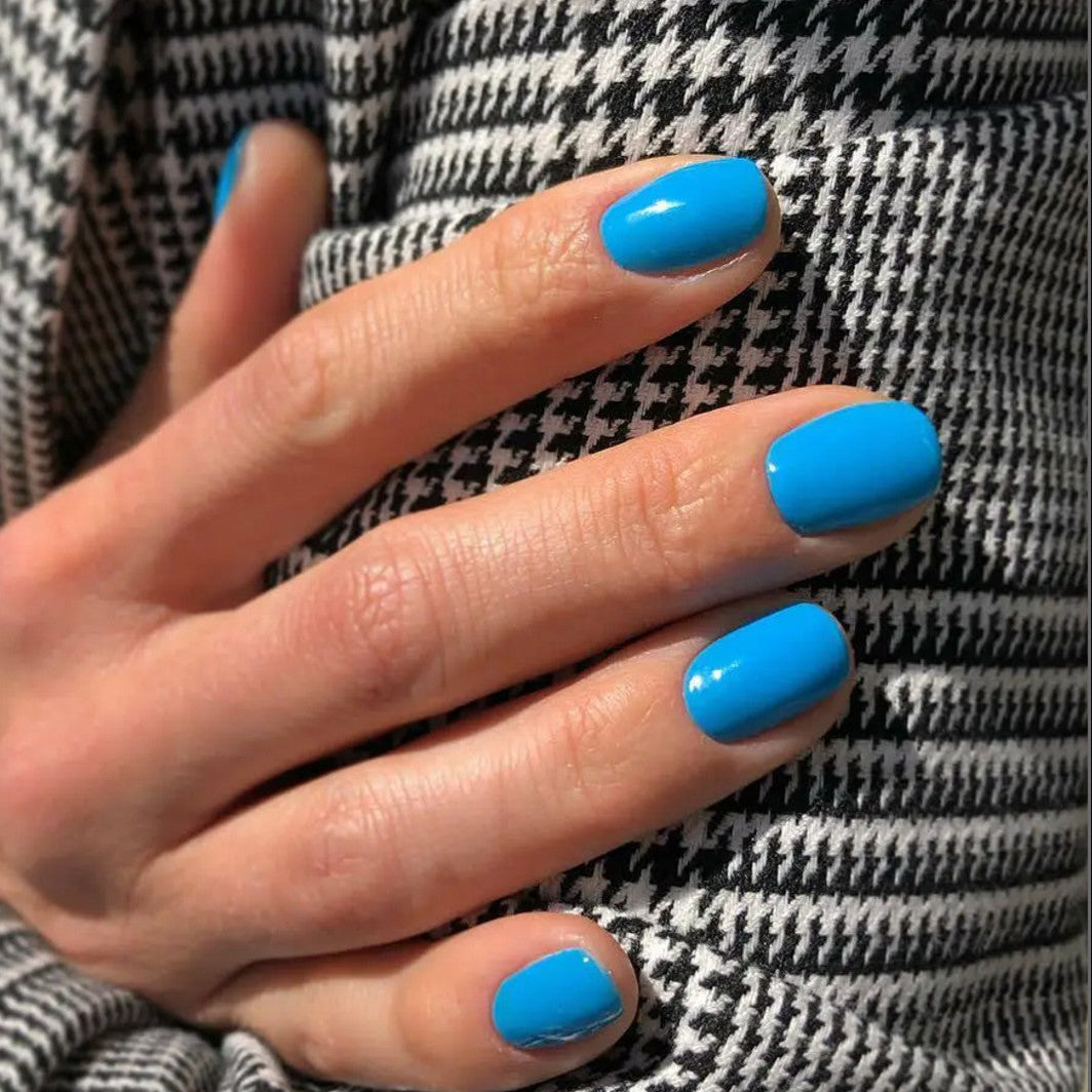 CLEARANCE SALE - CND Shellac Gel Polish Cerulean Blue 0.25 oz