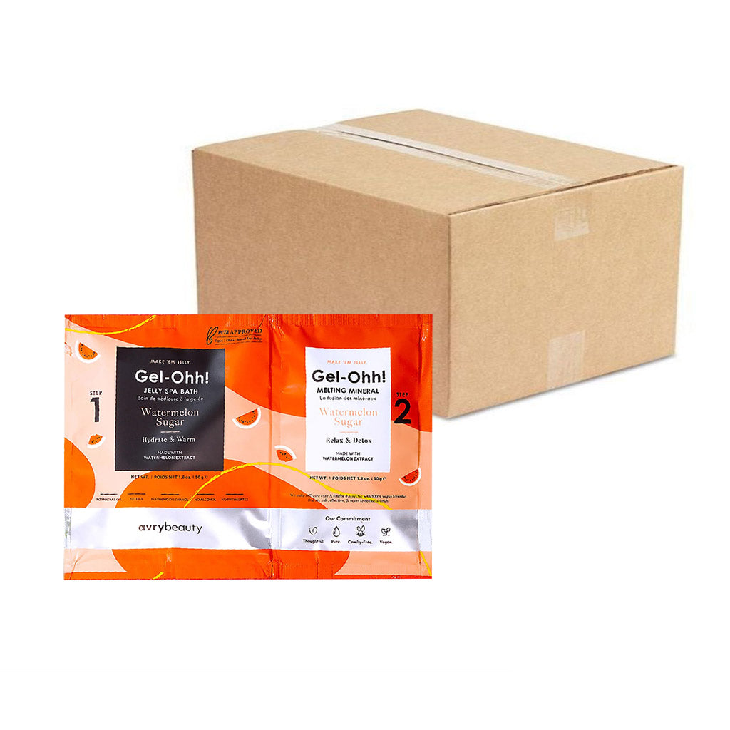 Avry Gel-Ohh Jelly Spa Bath Pedicure Footbath - Watermelon Sugar