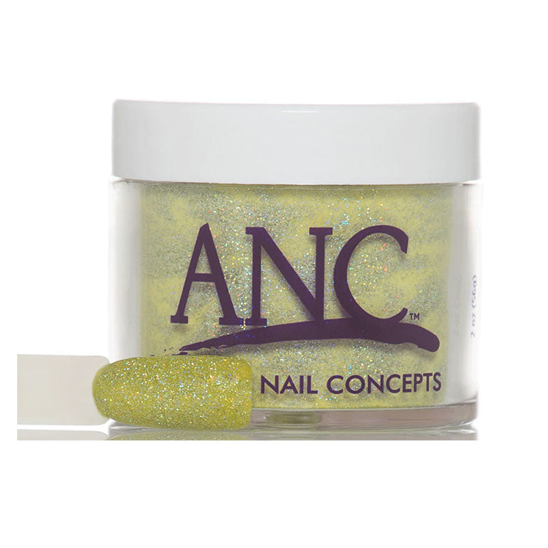 ANC DIP Powder 68 Yellow Glitter 2 oz