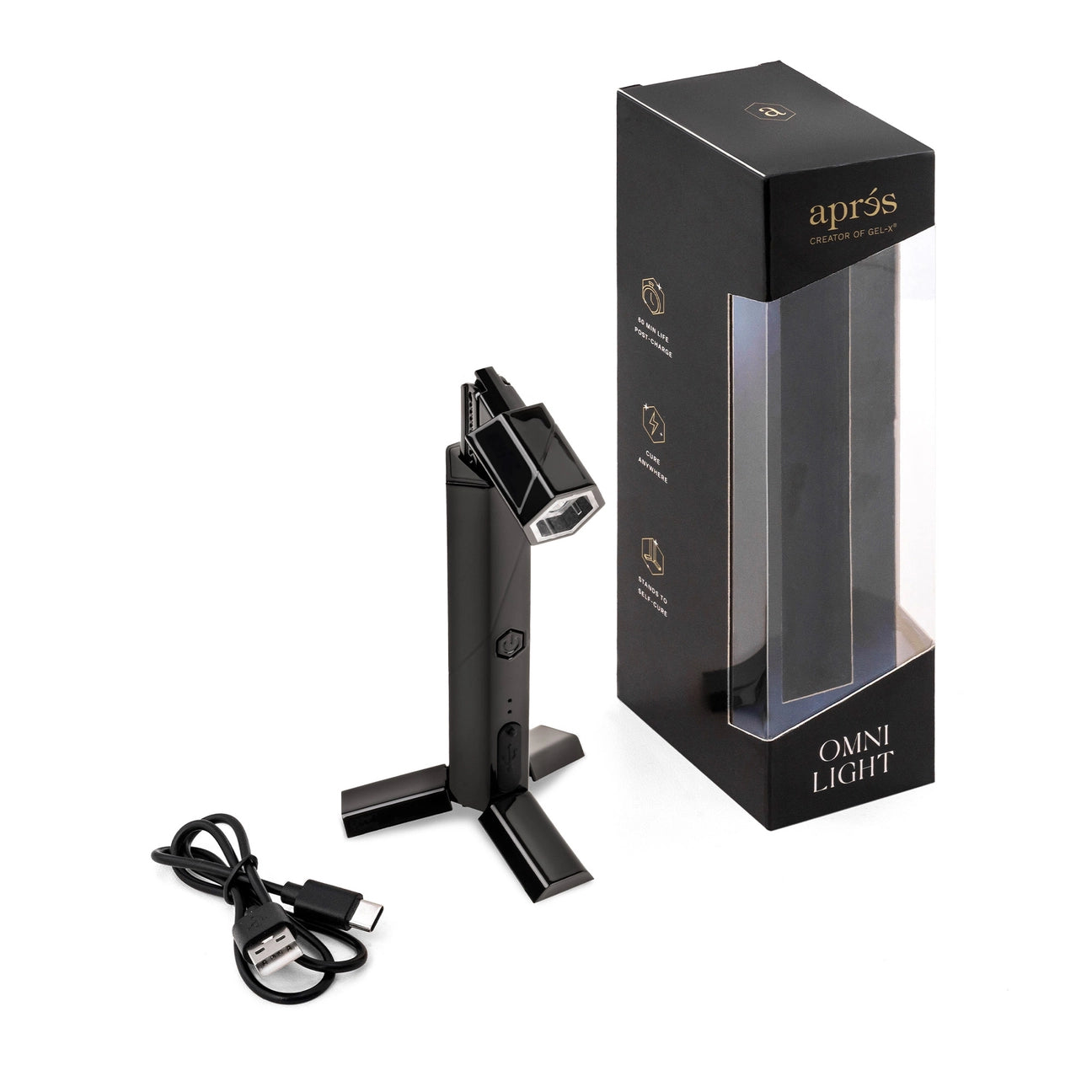 Aprés Gel-X Omni Light Black