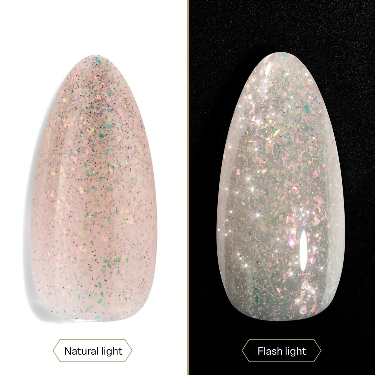 Apres Astral Gel Polish Flash Glitter - FG02 Pass The Salt