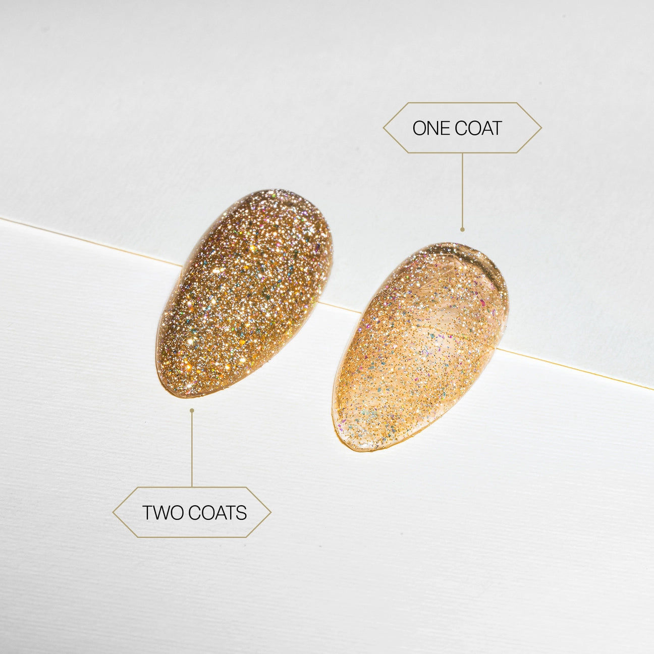 Apres Astral Gel Polish Flash Glitter - FG03 Thats My Twin Flame