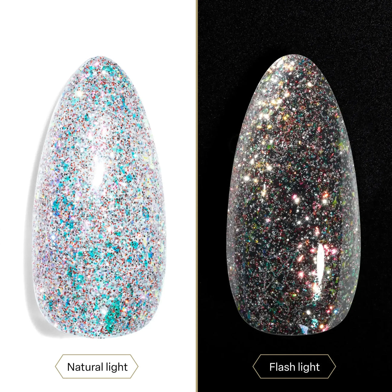 Apres Astral Gel Polish Flash Glitter - FG05 D.O.B.