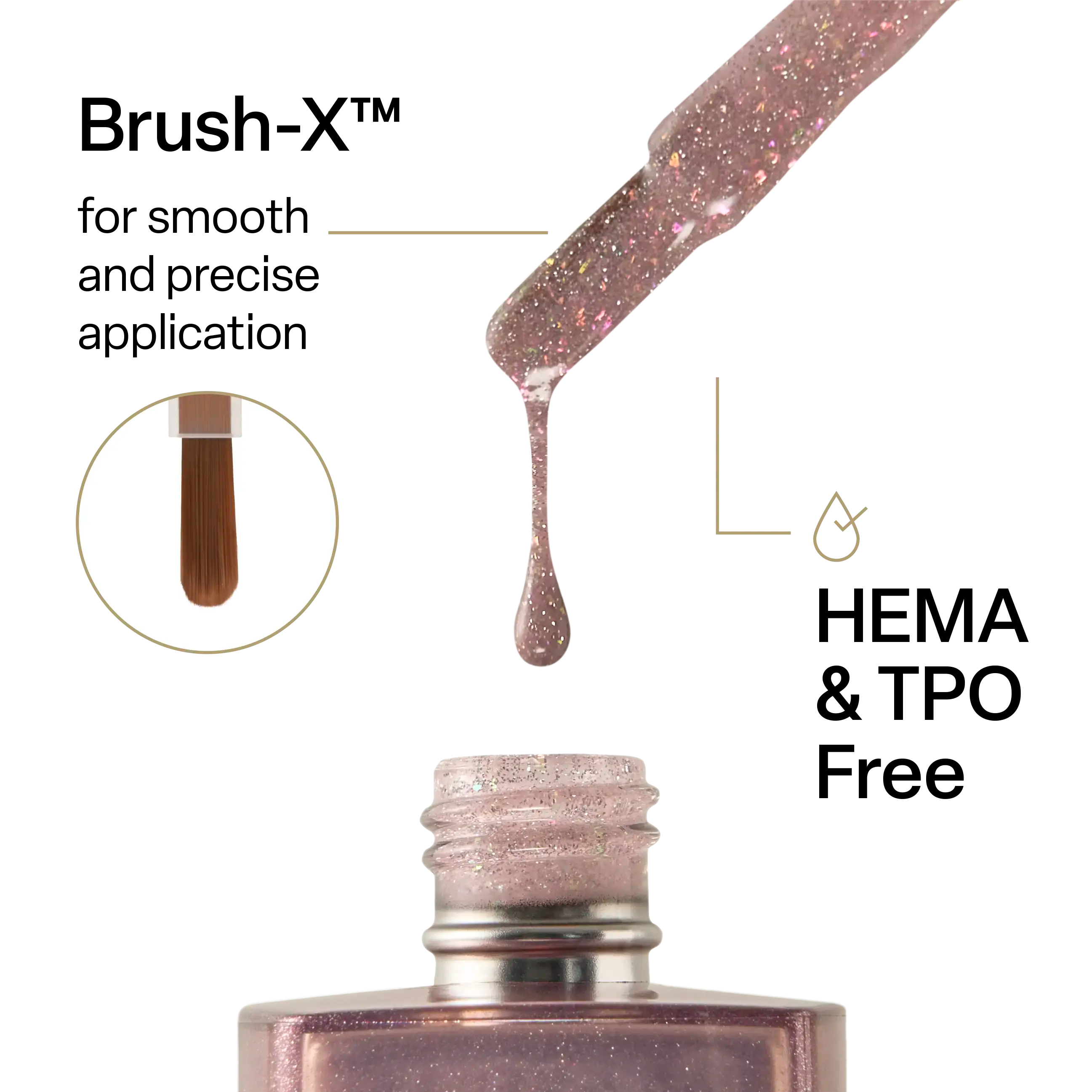 Apres Astral Gel Polish Flash Glitter - FG09 Namaslay