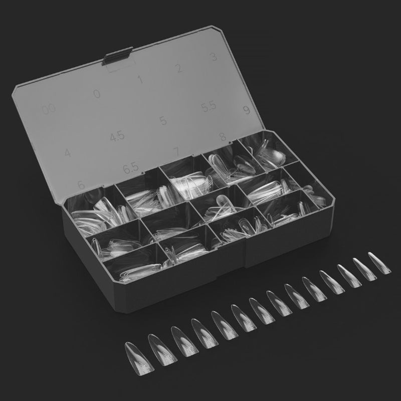 Aprés Gel-X Sculpted Soft Gel Tips 600pcs - Almond X-Long