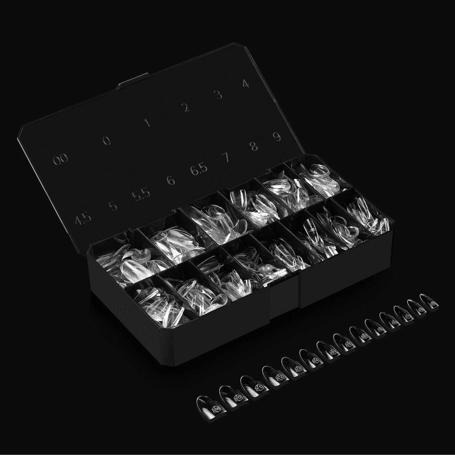 Aprés Gel-X Sculpted Soft Gel Tips 600pcs - Round Medium