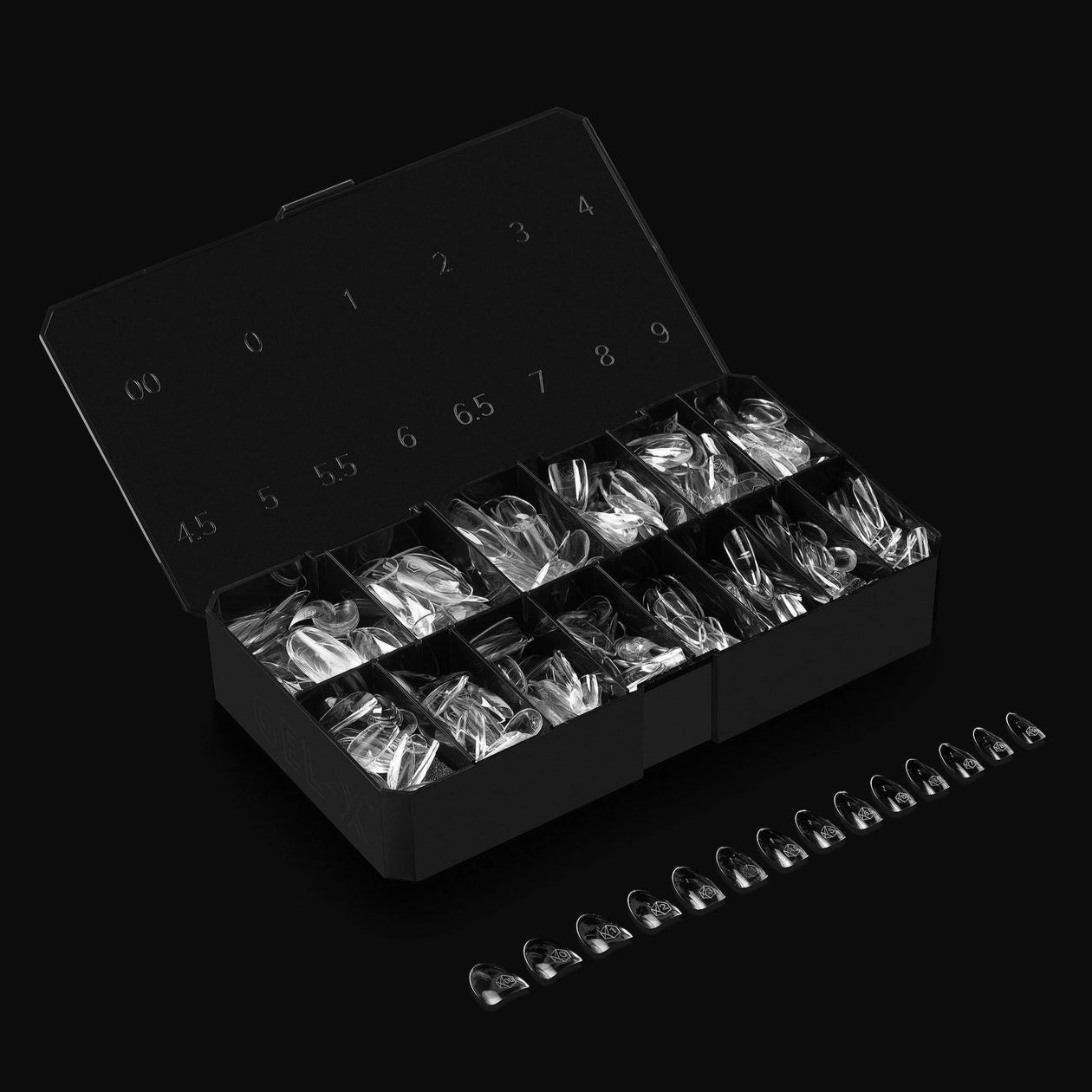 Aprés Gel-X Sculpted Soft Gel Tips 600pcs - Round Short