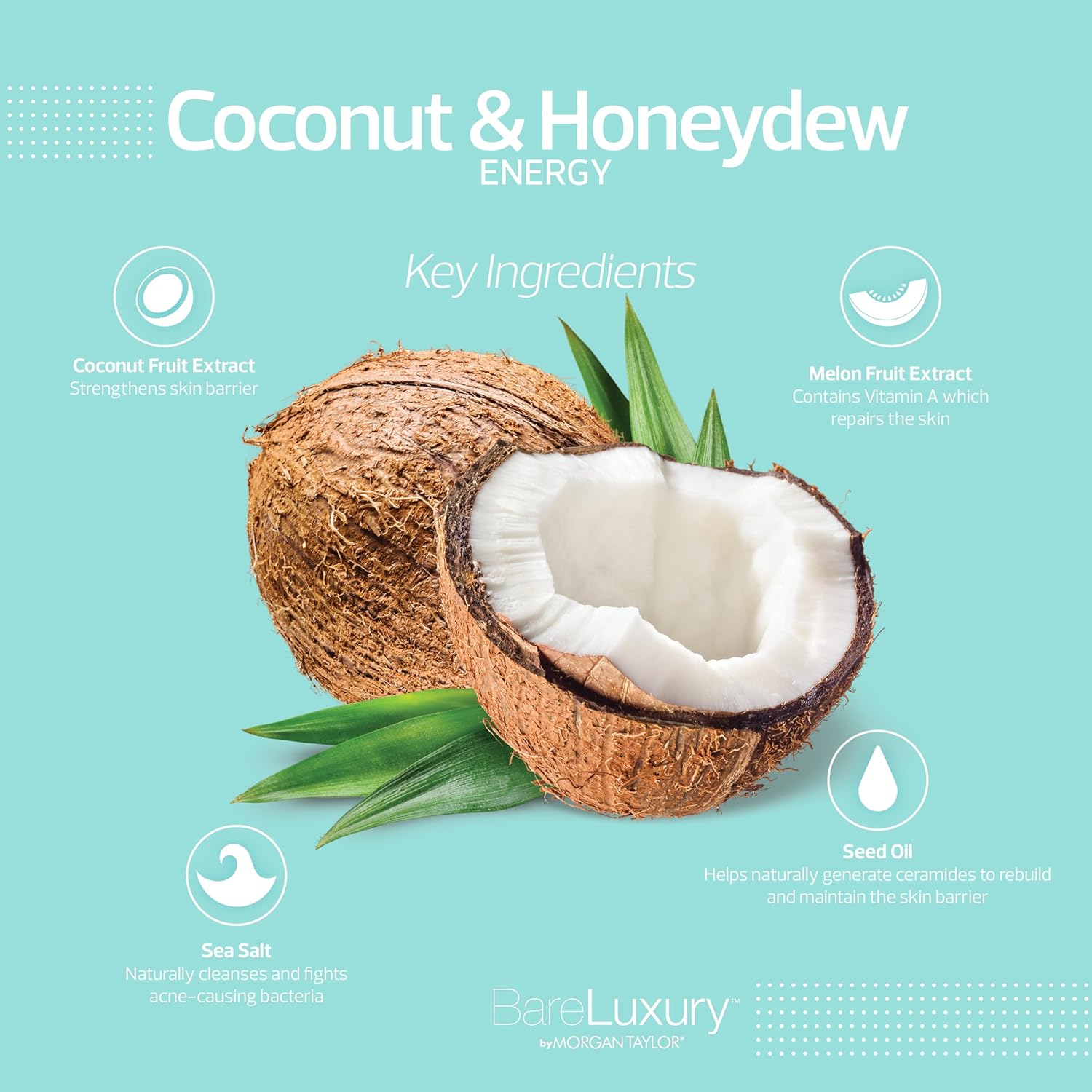 Morgan Taylor Bare Luxury Treatments CoConut & Honeydew