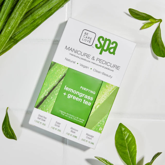 BCL SPA Lemongrass Green Tea 4 in 1 Pedicure Set