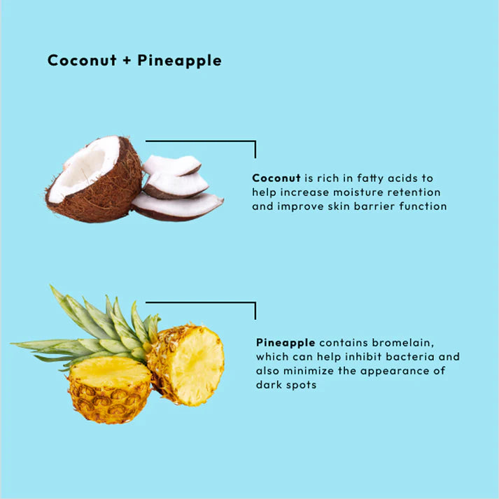 BCL SPA Coconut & Pineapple 4 in 1 Pedicure Set