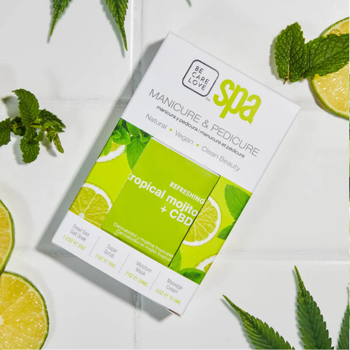 BCL SPA Tropical Mojito 4 in 1 Pedicure Set