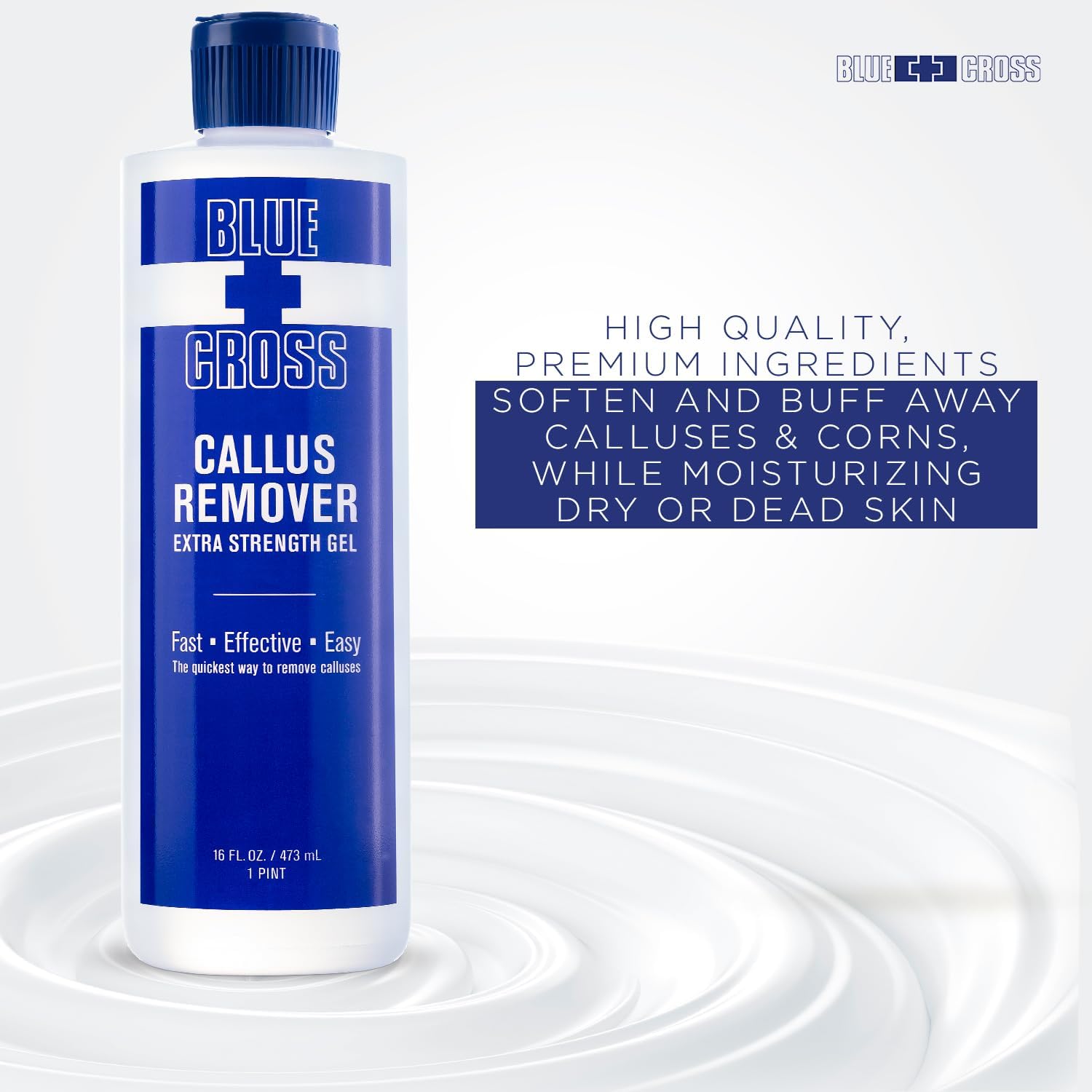 Blue Cross Callus Remover Extra Strength Gel 16oz
