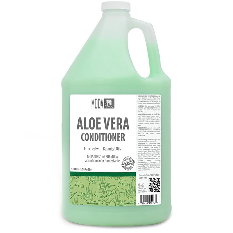 MODA Aloe Vera Conditioner Enriched With Botanical Oils 1 Gallon