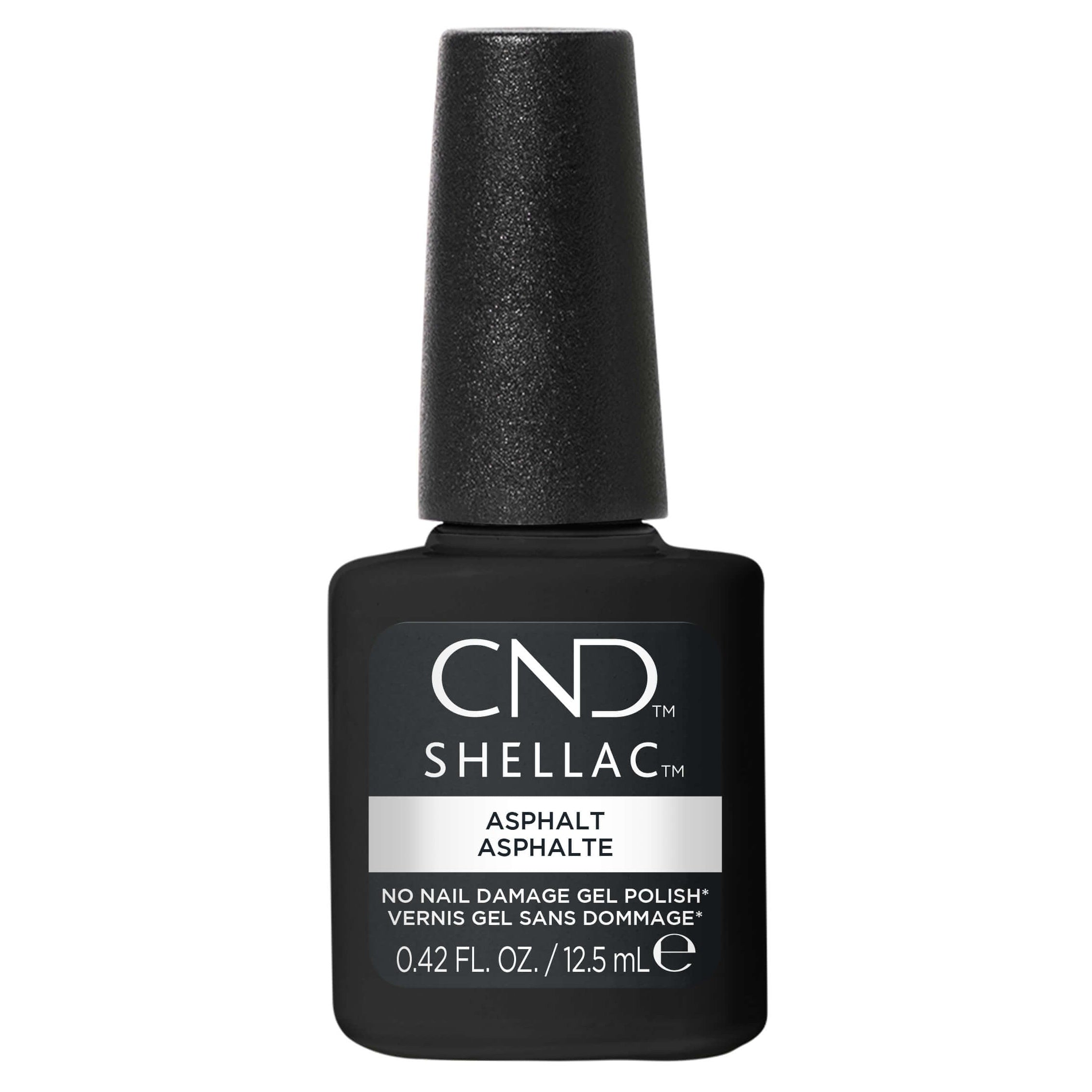 CND Shellac Gel Polish Asphalt 0.42 oz