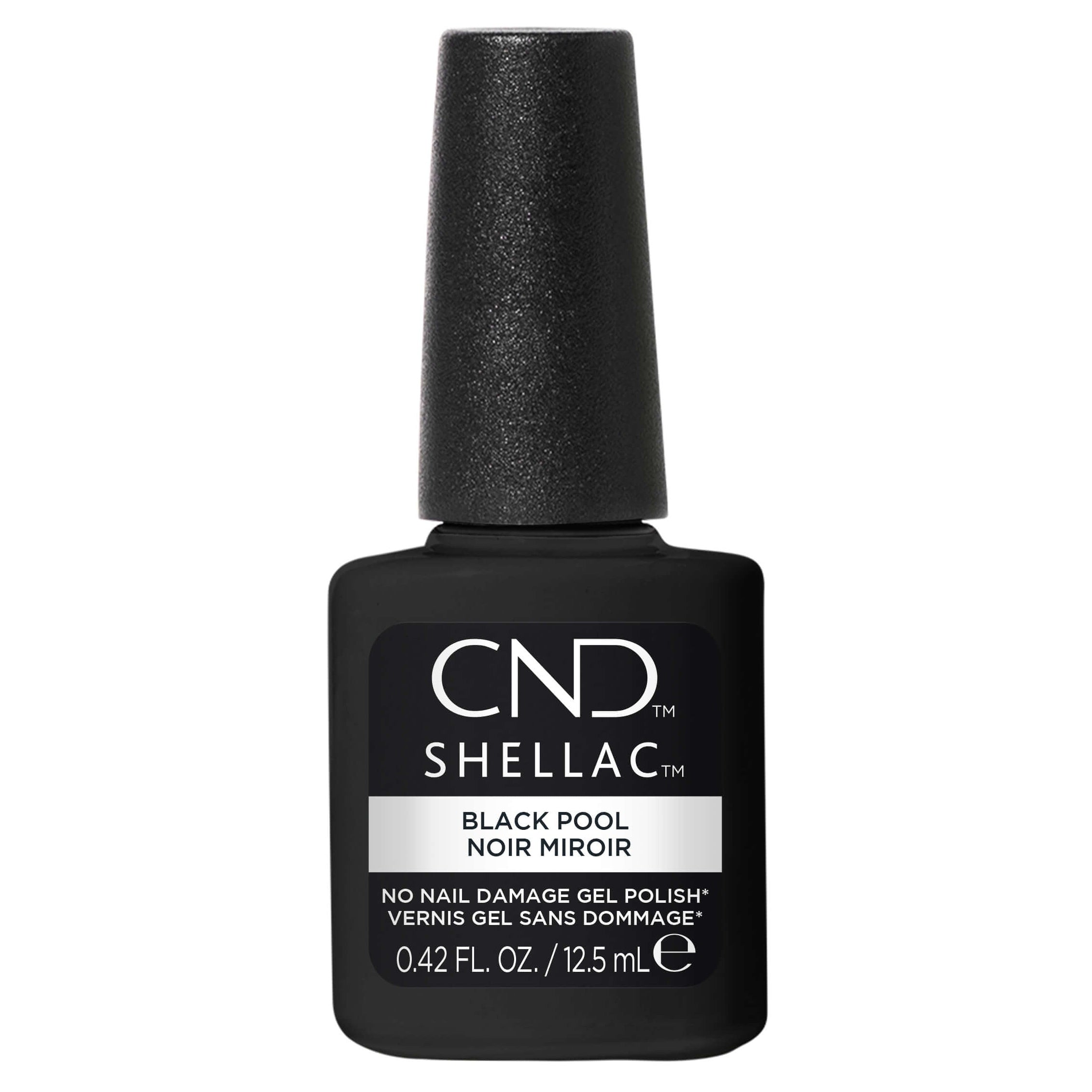 CND Shellac Gel Polish Black Pool 0.42 oz