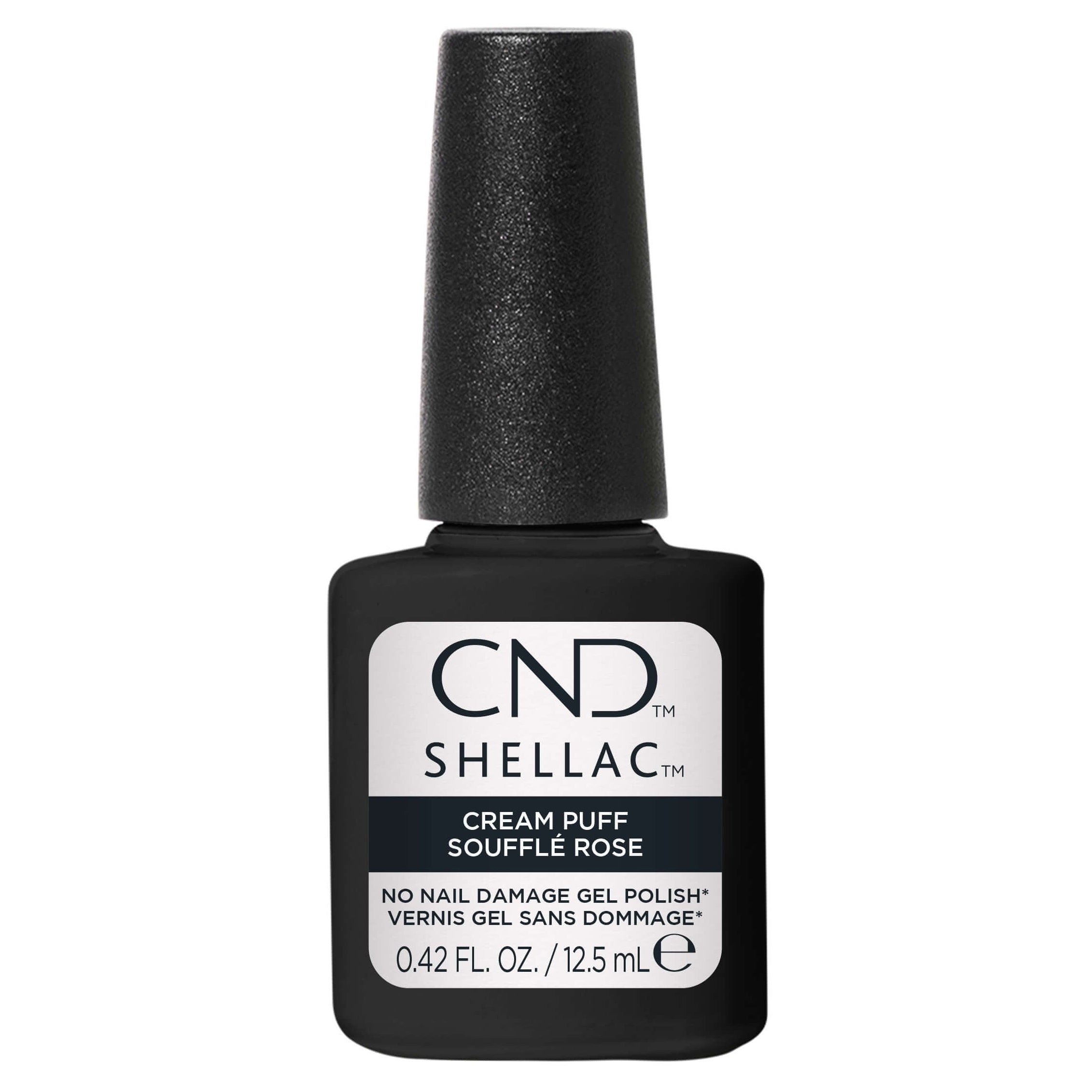 CND Shellac Gel Polish Cream Puff 0.42 oz