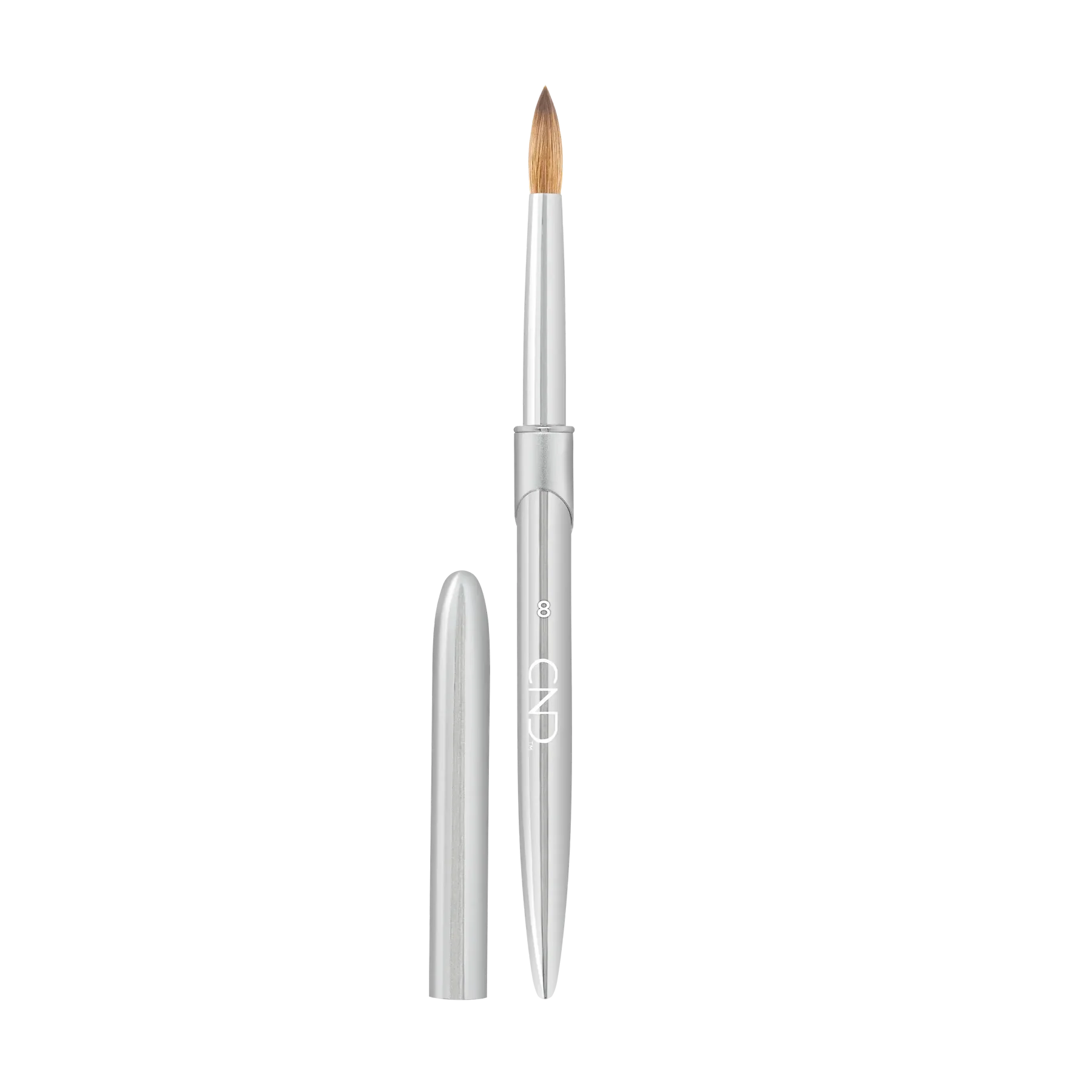 CND Pro Liquid & Powder Sculpting Brush Round #8