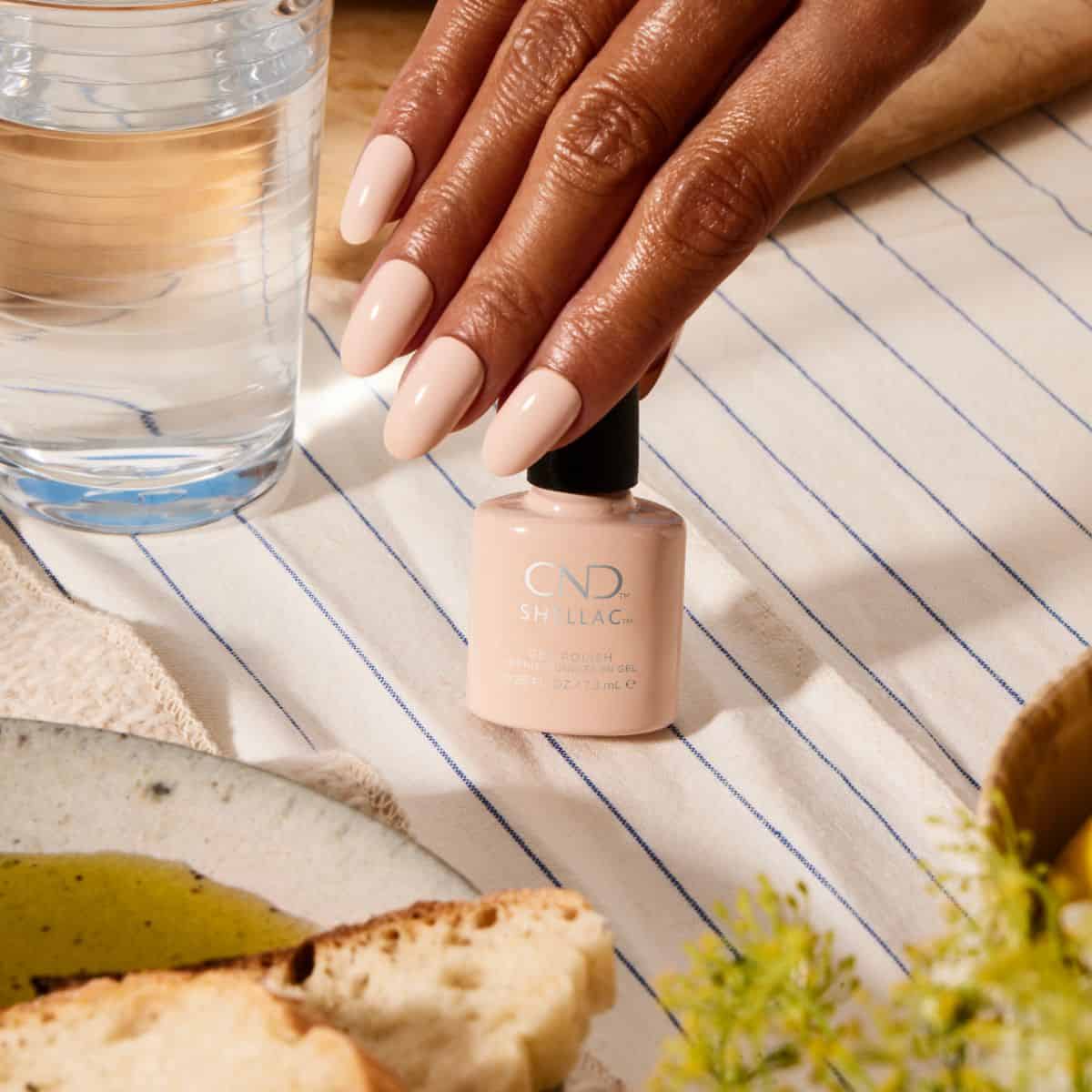 CLEARANCE SALE - CND Shellac Gel Polish Linen Luxury 0.25 oz