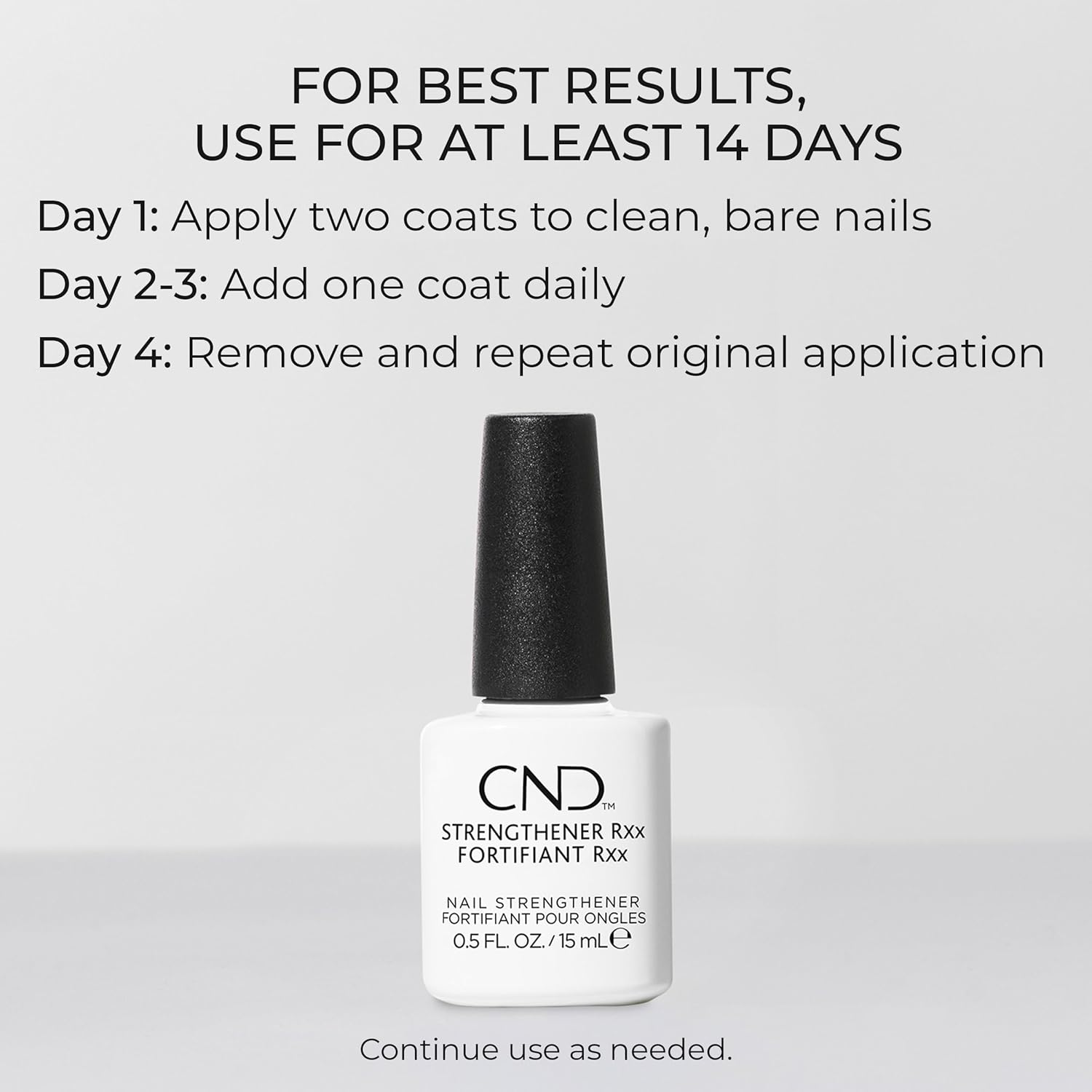 CND Strengthener Rxx Nail Strengthener 0.5 Oz