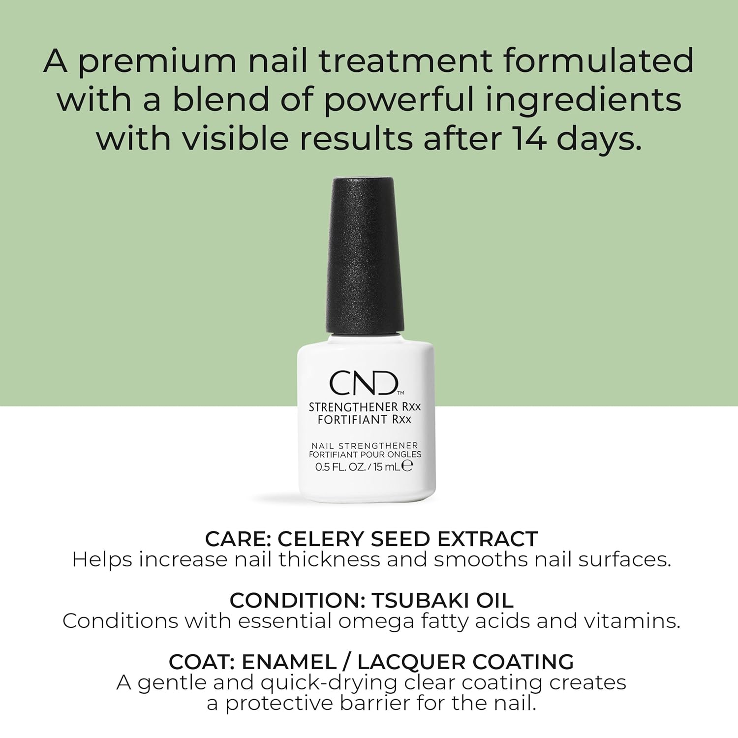 CND Strengthener Rxx Nail Strengthener 0.5 Oz