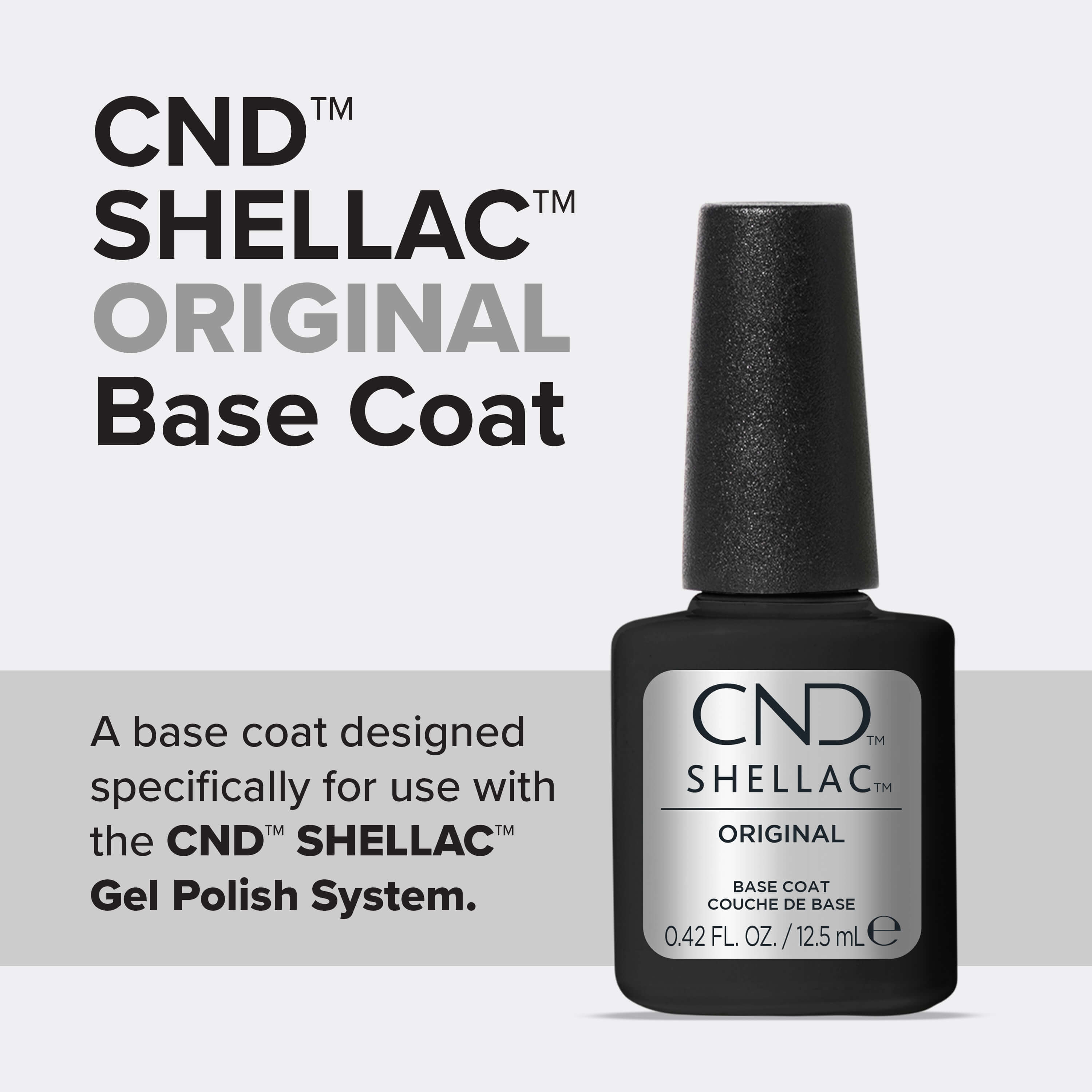 CND Shellac Original Base Coat - Key Benefits
